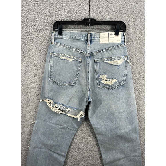Agolde 90s Midrise Loose Fit Jeans Unhinged - Picture 7 of 12